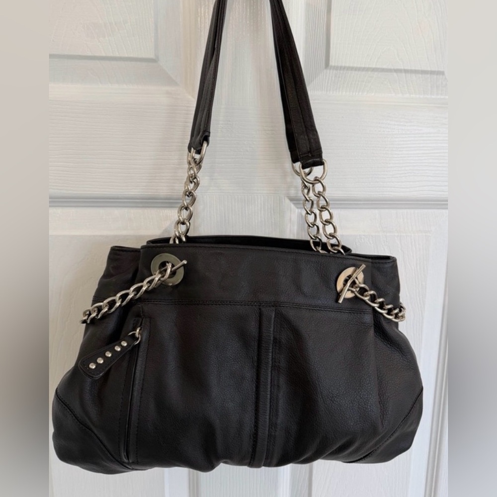 Elegant Black Leather purse